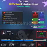 +300TL Değerinde - 6 Oyunlu | İlk Mail