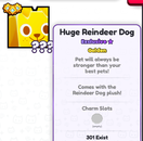 318 EXIST GOLDEN HUGE REINDEER DOG en ucuzu