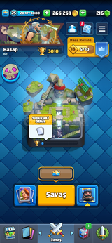 ⭐️ 3010 Kupa ⭐️ 61 Kart ⭐️ 1 Evrim ⭐️