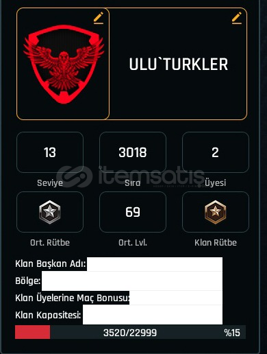 3018 SIRALI KLAN HIZLI GELEN ALIR 450 TL 3018 SIRALI KLAN HIZLI GELEN ALIR 450 TL