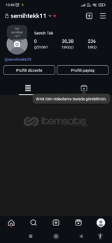 ❣️30.3K tertemiz hesap 