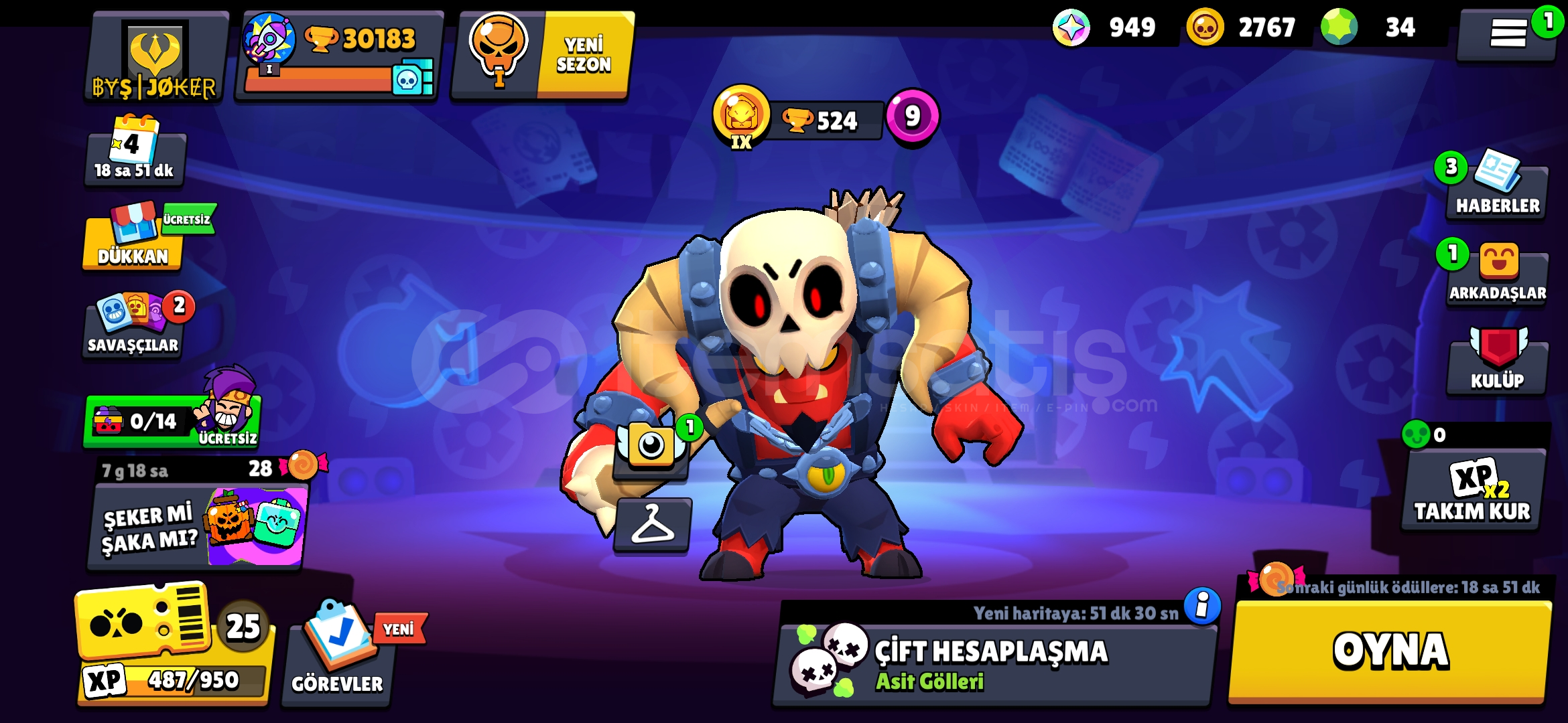 30K Brawl stars Güvenilir Ucuza hesap  30K Brawl stars Güvenilir Ucuza hesap