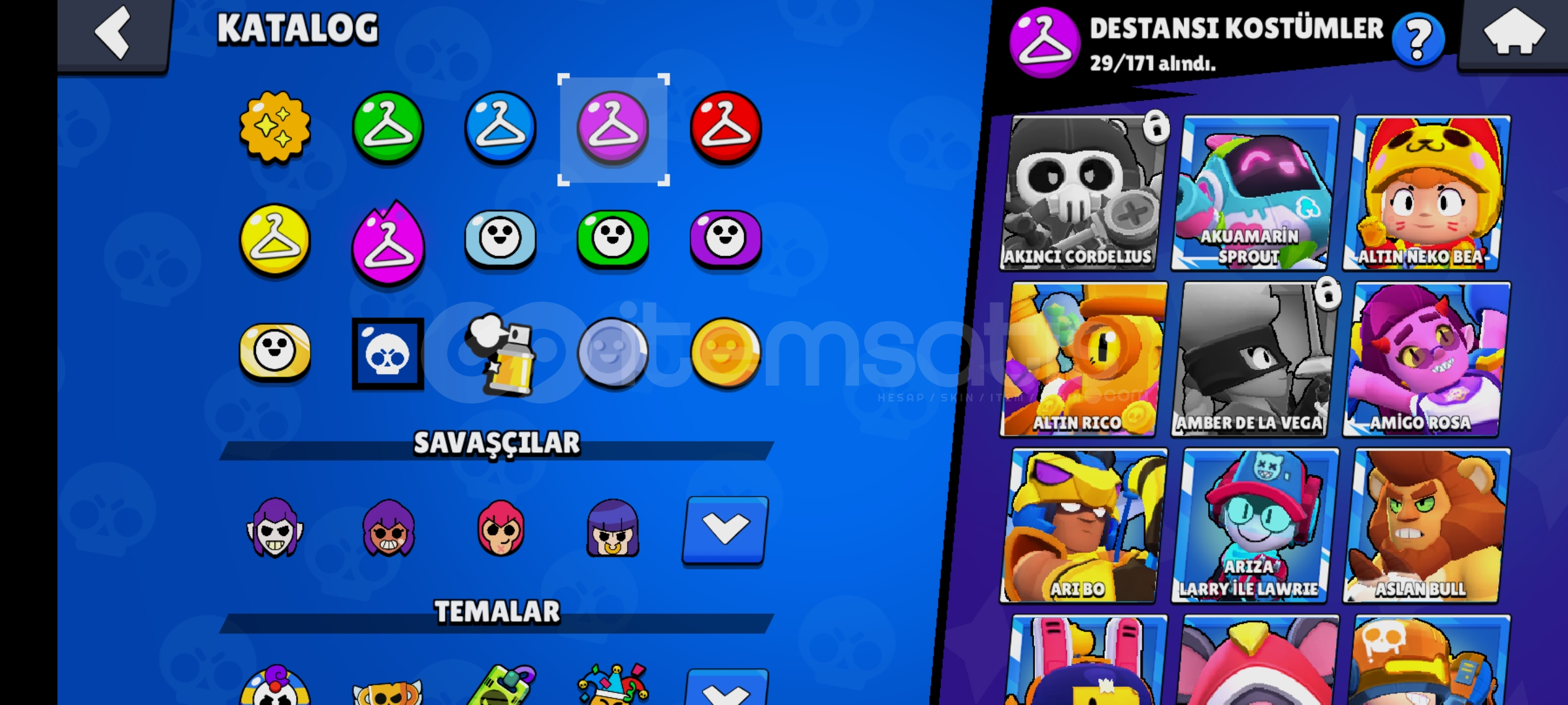 30K BUTUN MORTIS SKINLI NERDEYSE FULL HESAP 30K BUTUN MORTIS SKINLI NERDEYSE FULL HESAP