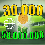 ✅ 30K Coin | 50M Money | WORLD SALE ✅