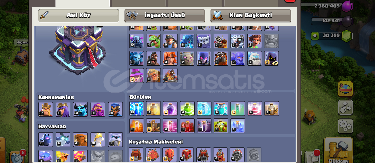 30K TAŞLI 2500 MADALYA BB15 MAX HESAP