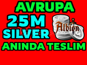 ⭐️25M SİLVER AVRUPA EL FARMI GÜVENLİ