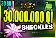 ⭐30SX (30.000.000Qİ) Sheckles⭐KOMİSYON BENDEN!