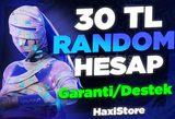 ⭐️ [ 30TL ] ⭐️ RANDOM HESAP GARANTİ/DESTEK⭐️