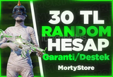 ⭐️ [ 30TL ] ⭐️ RANDOM HESAP GARANTİLİ/DESTEK⭐️