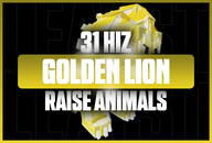 ⭐ 31 Hız Golden Lion | Raise Animals