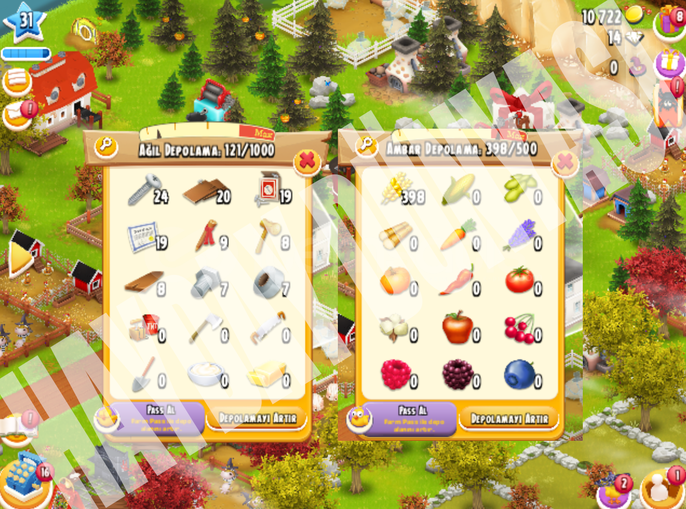 31 LEVEL 1000 AGILLI DEPO HESABI 31 LEVEL 1000 AGILLI DEPO HESABI