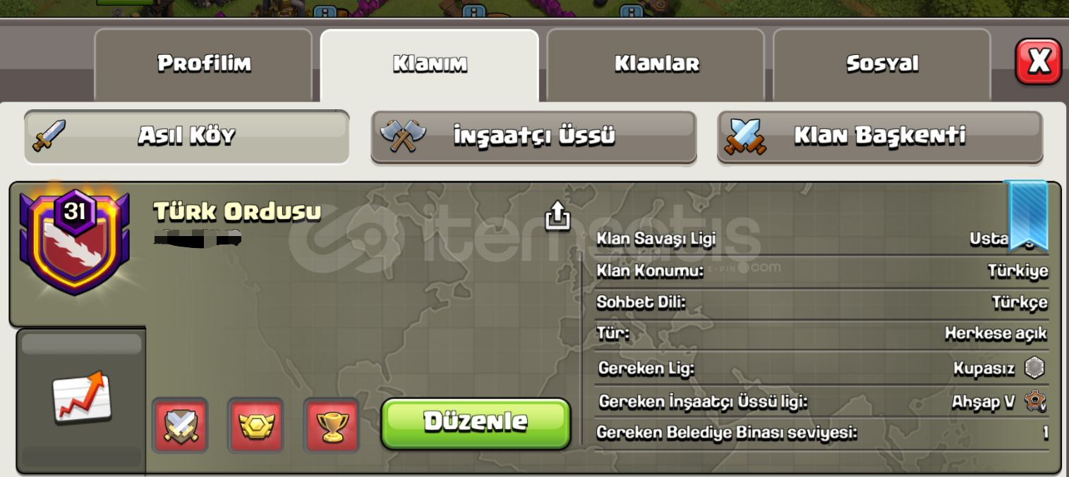 ⚡️31 LEVEL ⚡️TÜRK ORDUSU ⚡️ ORJ EŞSİZ KLAN ⚡️ ⚡️31 LEVEL ⚡️TÜRK ORDUSU ⚡️ ORJ EŞSİZ KLAN ⚡️
