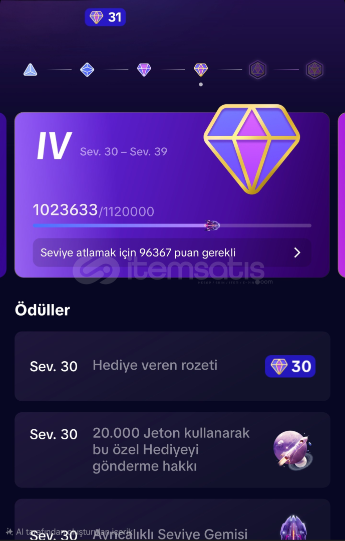 31 level Yargıç Tiktok Hesabı . 31 level Yargıç Tiktok Hesabı .