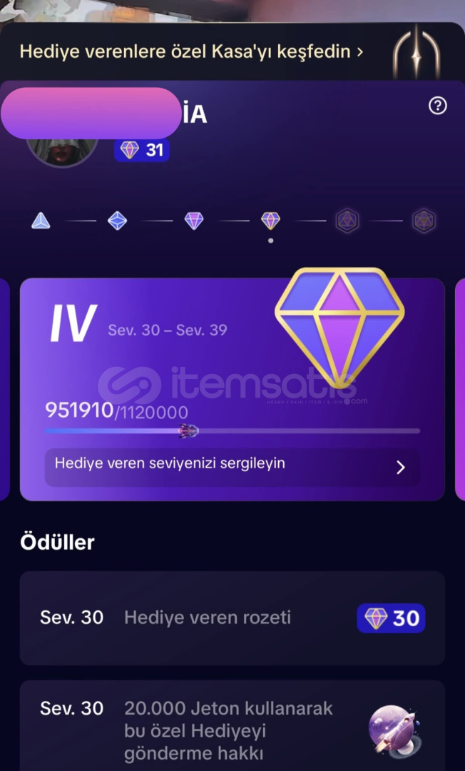 31 seviye temiz tiktok hesabı  31 seviye temiz tiktok hesabı