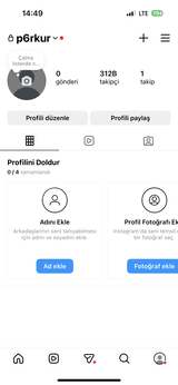 310 K P6RKUR KULLANICI ADI INSTAGRAM HESABI