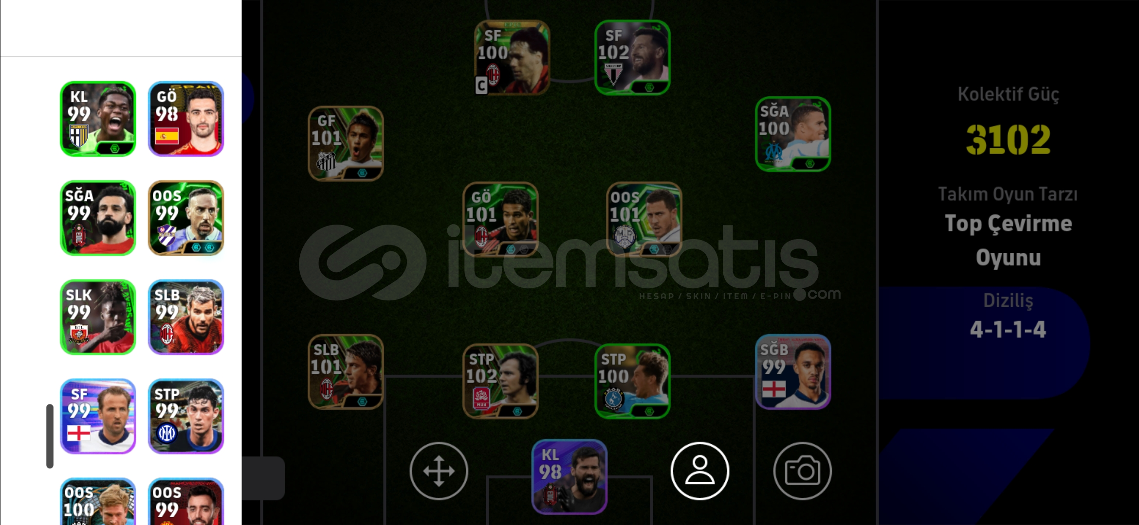 ⭐️⭐️3102 KOLEKTİF GÜÇLÜ BAŞLANGIÇ HESABI⭐️⭐️