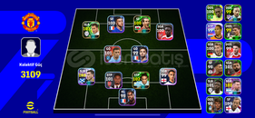 3109 GÜCÜ OLAN EFOOTBALL HESABI