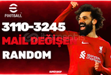 3110-3245 KG ARASI MAİL DEĞİŞEN RANDOM HESAP 