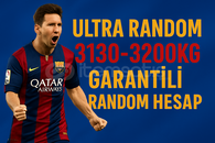 3130-3200KG GARANTİLİ ULTRA RANDOM HESAP 3130-3200KG GARANTİLİ ULTRA RANDOM HESAP