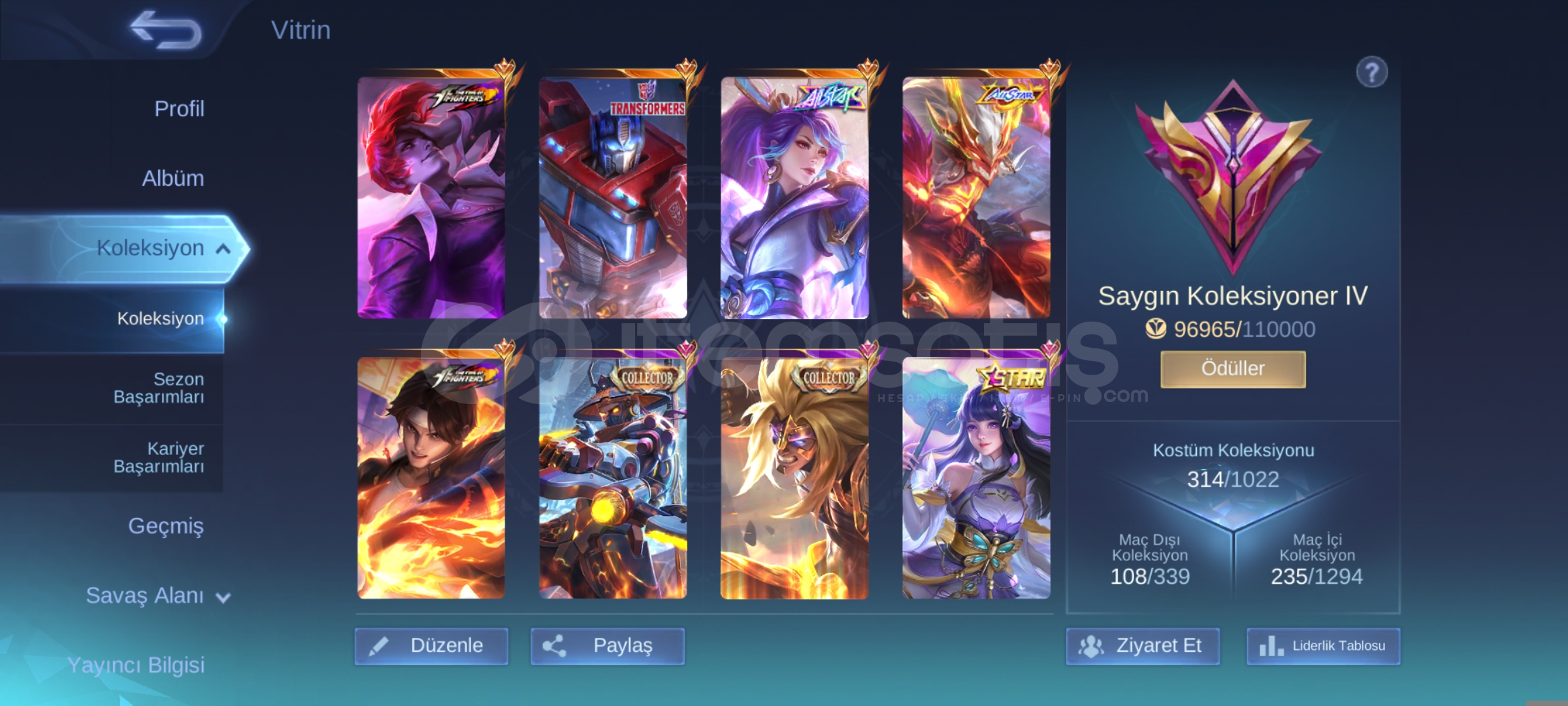 314 kostüm 203 legend parçalı uygun hesap