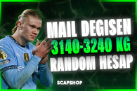 ⭐3140-3240 KG MAİL DEĞİŞEN RANDOM HESAP⭐