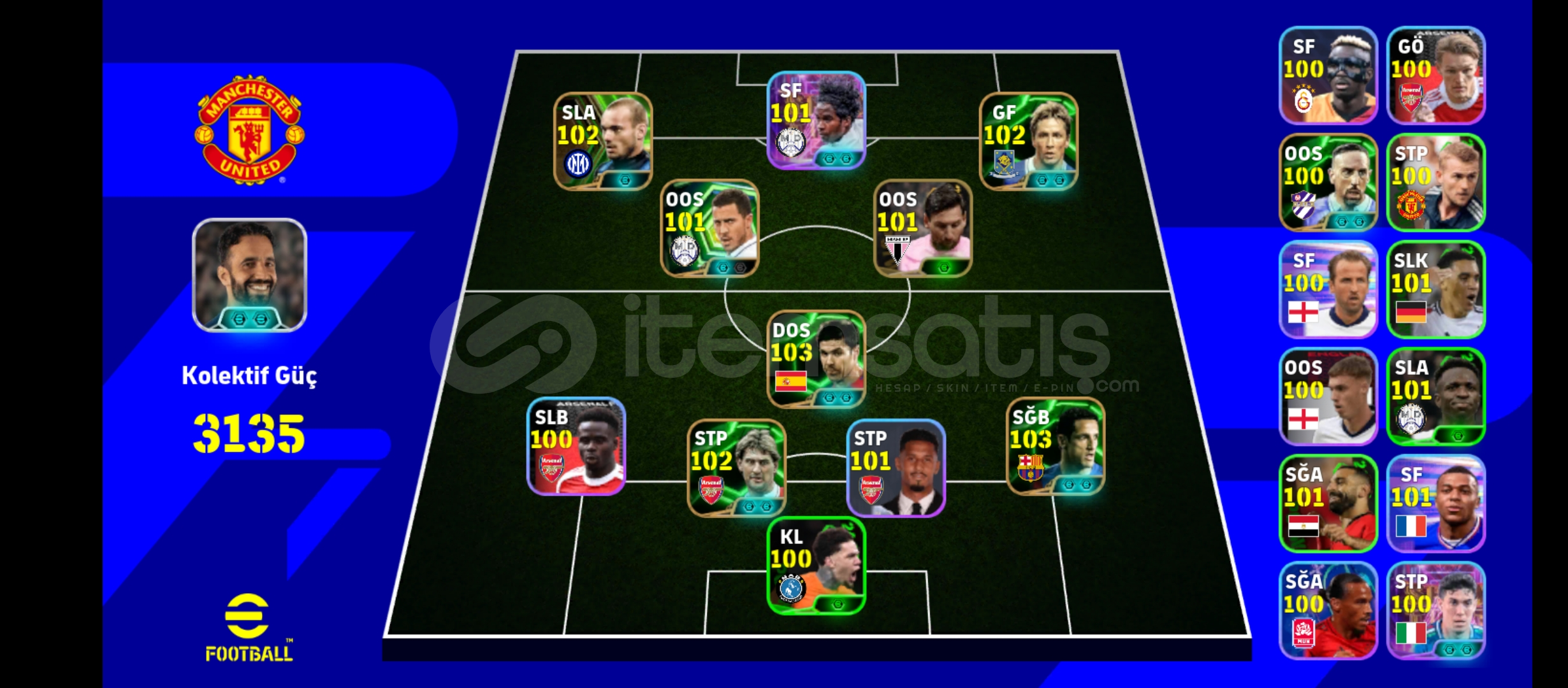 ⭐️3140 KG⭐️ 103 ALONSO 103 BELETTİ SÜPER HESAP ⭐️3140 KG⭐️ 103 ALONSO 103 BELETTİ SÜPER HESAP