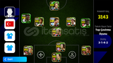 3143 PES HESABI 106 MESSİ 103 MALDİNİ VARDIR