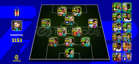 106 messi 103 scholes 102viera 3153 kadro gücü