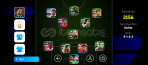 3156 KG 106 Drogba 106 cannavaro mükemmel hesap