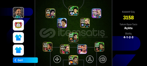 3158-3163 arası PES MOBİL hesabı 