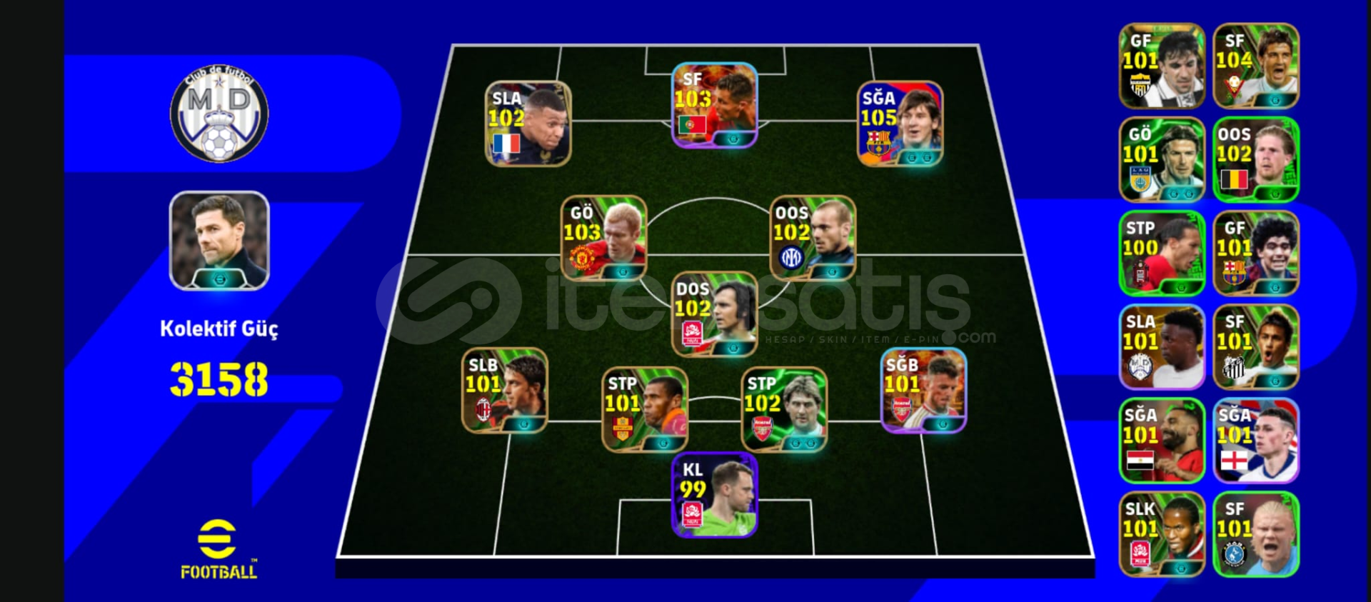 3158 gen pes hesap AÇIKLAMA OKU!!! 3158 gen pes hesap AÇIKLAMA OKU!!!