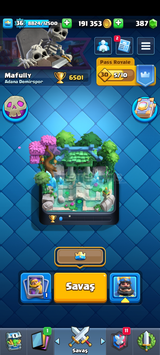 3500 KUPA CLASH ROYALE HESAP