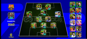 ⭐3165KG İNANİLMAZ İLK11 106CRUYFF 104GUARDİOLA⭐