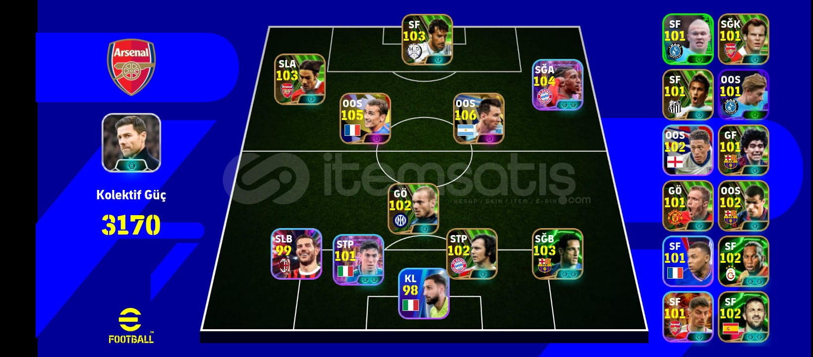 3170 Pes Hesabı 3170 Pes Hesabı