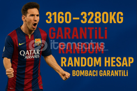 ✨3160-3280KG + BOMBACI GARANTİLİ RANDOM HESAP✨ ✨3160-3280KG + BOMBACI GARANTİLİ RANDOM HESAP✨