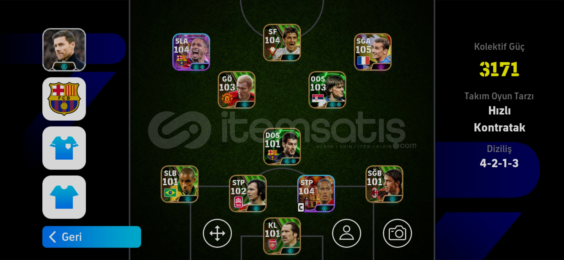 3171KG 106 MESSİ & 105 GRİEZMANN & 104 VAN DIJK 3171KG 106 MESSİ & 105 GRİEZMANN & 104 VAN DIJK
