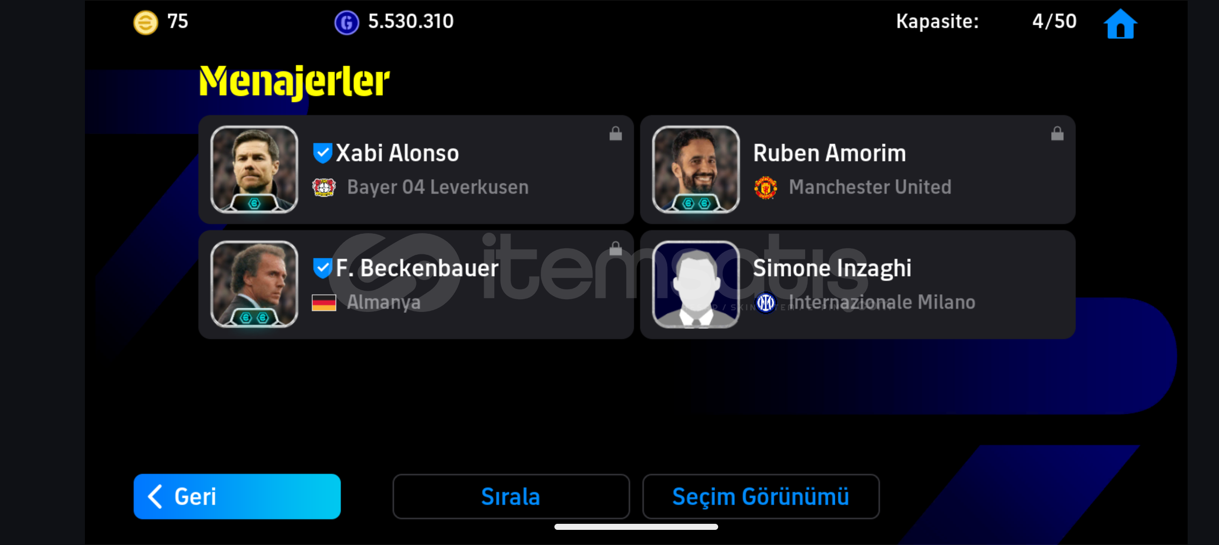 3177 KG SATILIK EFOOTBALL MOBİLE 26 HESABI!!! 3177 KG SATILIK EFOOTBALL MOBİLE 26 HESABI!!!