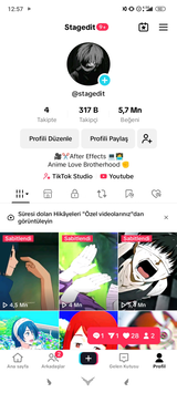 317k keşfeti açık edit hesabı bu fiyata eşi yok