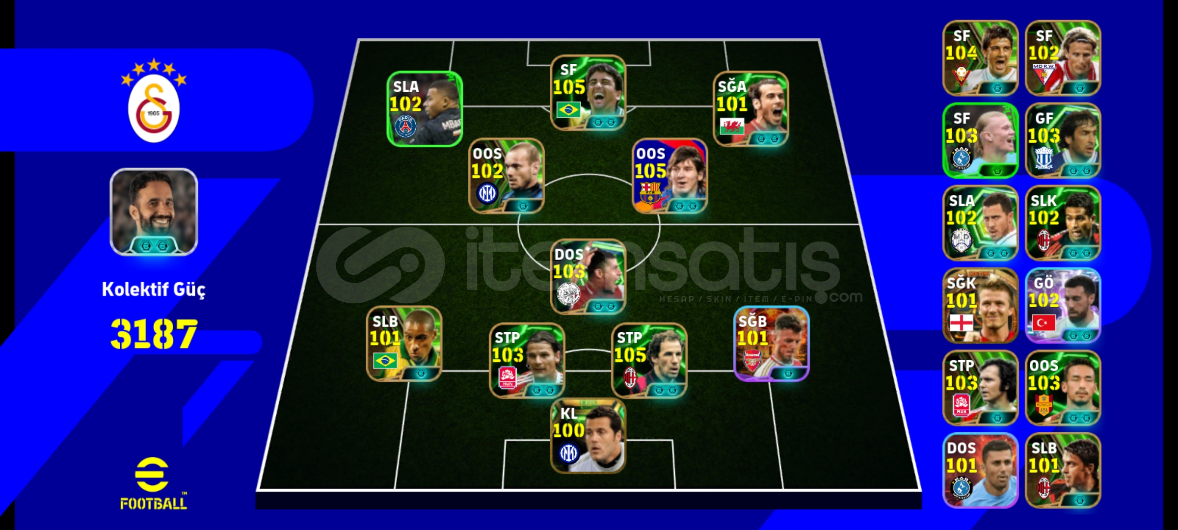 3187Kg&1200mayclub&TekBağ&105 Messi&5 Paket 3187Kg&1200mayclub&TekBağ&105 Messi&5 Paket