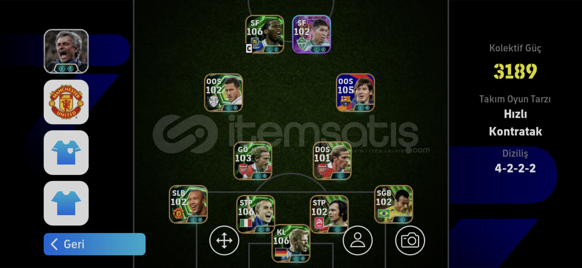 3190 KG 106 DROGBA 106 KAHN 3190 KG 106 DROGBA 106 KAHN