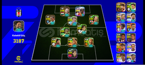 ⭐3190KG 106PUSKAS 106TEVES 106PUYOL 106FORLAN⭐