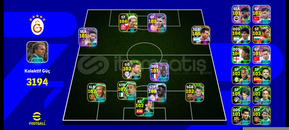 3194 kg mainlik 101 İcardi 101 Rafa Silva 1k mc