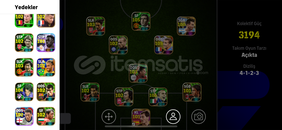 3194 KG takım ve özel süperlig kadrosu