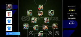 3195 KG 3 BOMBACILI 108 THURAM 107 DEL PİERO