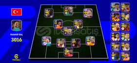 3196 kolektif güçlü 182 oyunculu 9,7m gp’li 