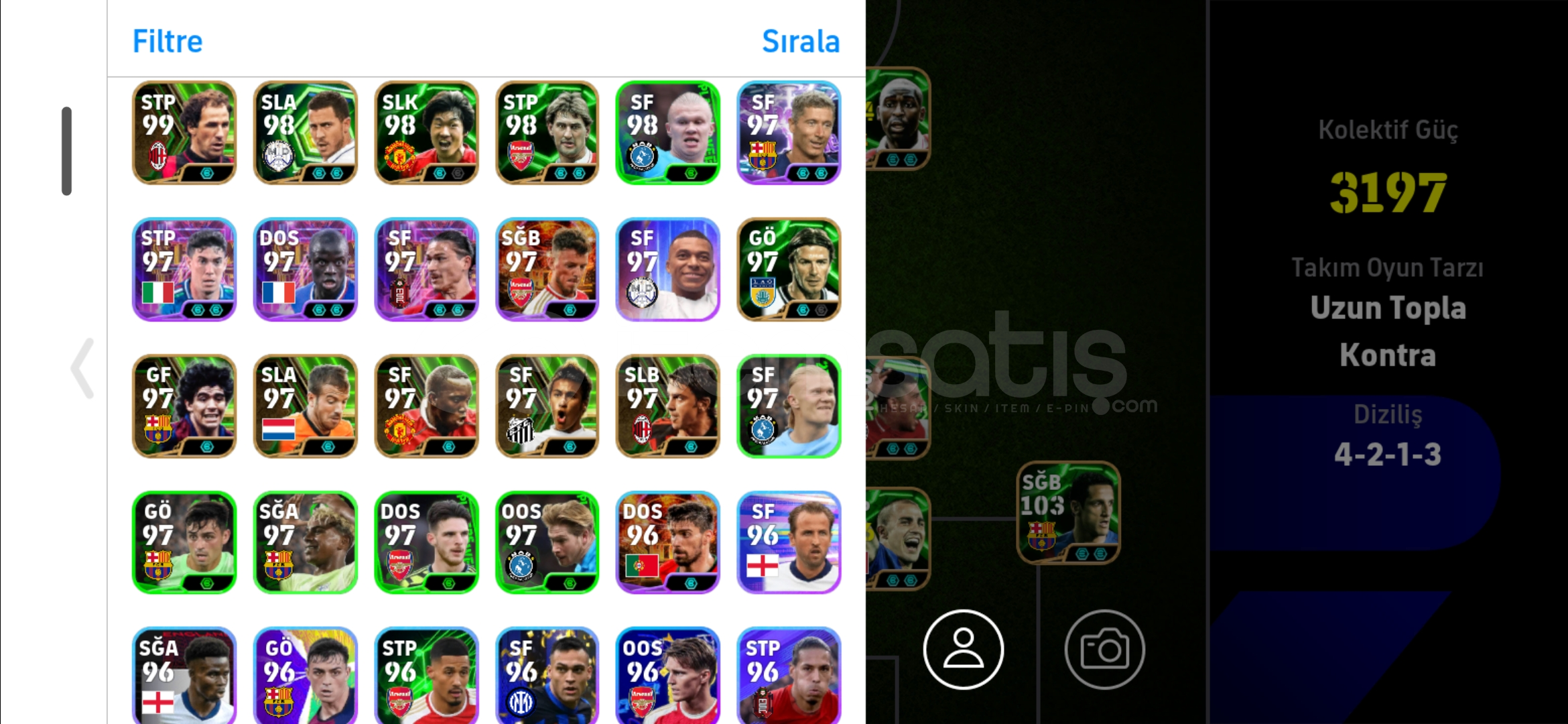 3197+ efootball Hesabı 3197+ efootball Hesabı