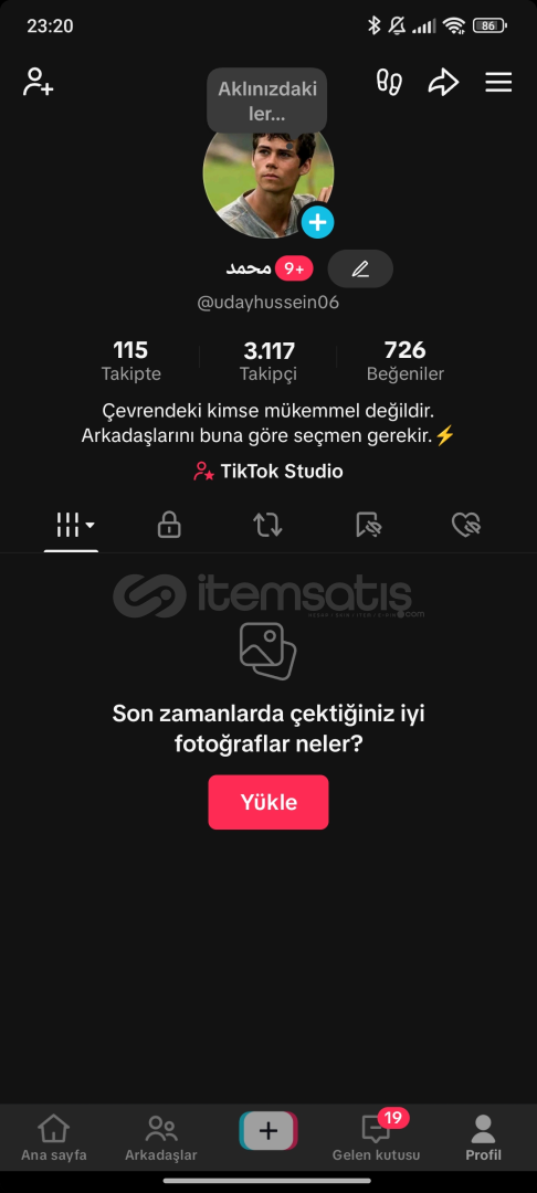 ⭐3.1K Takipçi • 8 Seviye • Live stüdyo Açık ⚡ ⭐3.1K Takipçi • 8 Seviye • Live stüdyo Açık ⚡