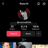⭐31K+ Takipçili Tertemiz TikTok Hesabı Satılık