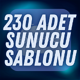 230 ADET DİSCORD SUNUCU ŞABLONU