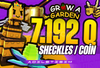 ⭐+7.192Q COİN⭐GROW A GARDEN SHECKLES